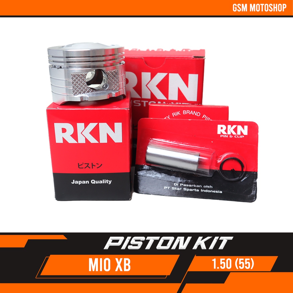 Piston Kit Mio XB OS 1.50 (55) RKN / Piston Set Mio Xb