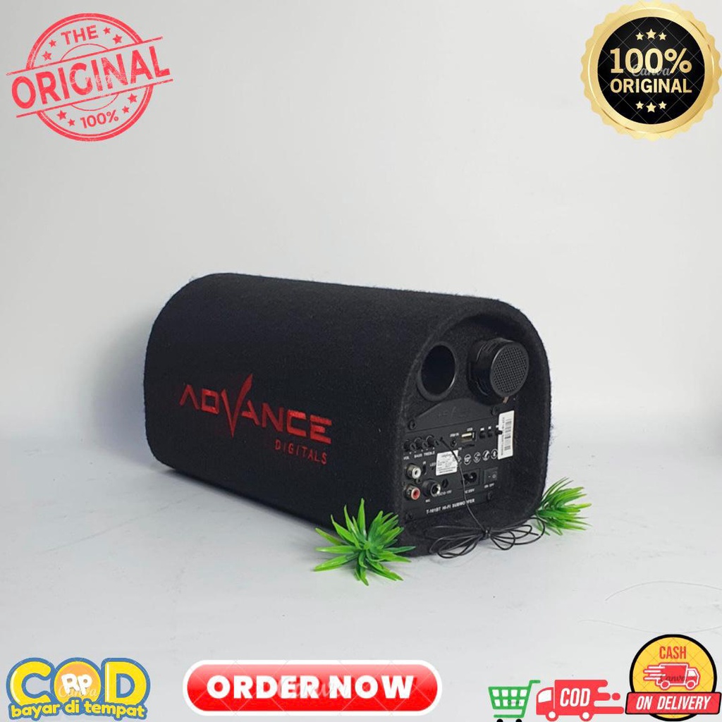 SPEAKER SPEKER SUBWOOFER MOBIL BLUETOOTH ADVANCE DIGITALS T-101BT 5 INCH