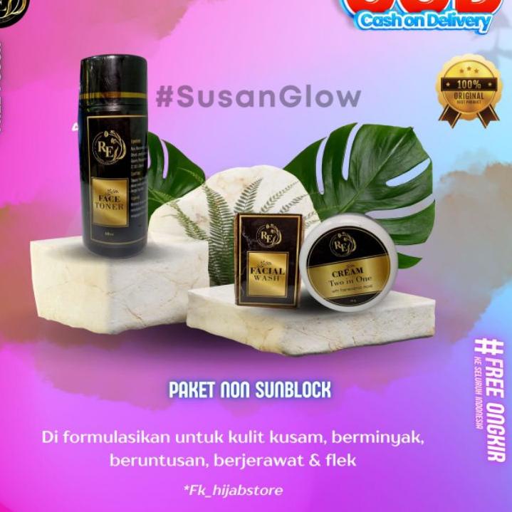 Dapatkan disini [BISA COD]RE Glow non Sunblock Kemasan Terbaru Original Ratu Entok