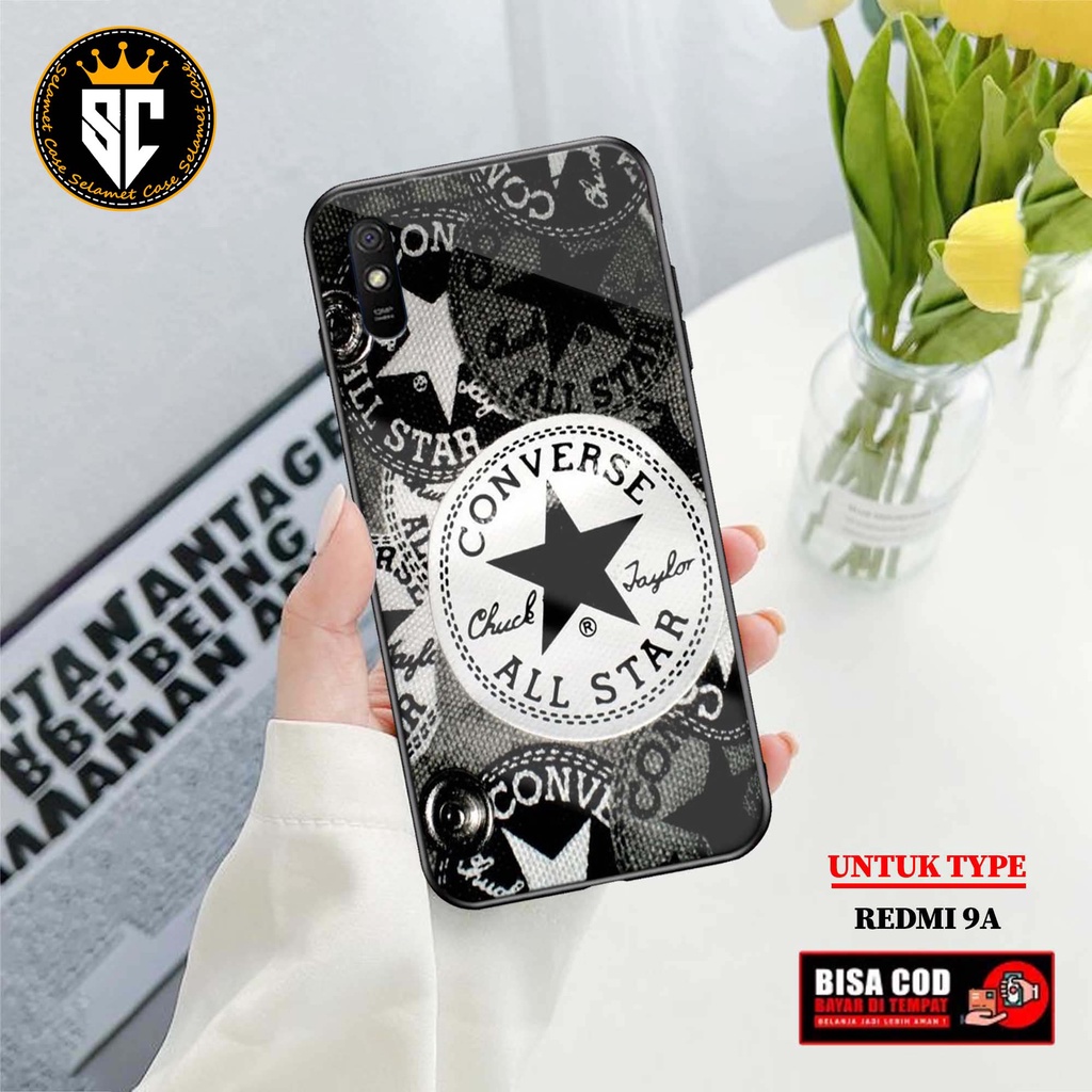 Case Xiaomi Redmi 9A Casing Xiaomi Redmi 9A Selamet Case [Cnverse] Softcase Glass - Hardcase Glossy 