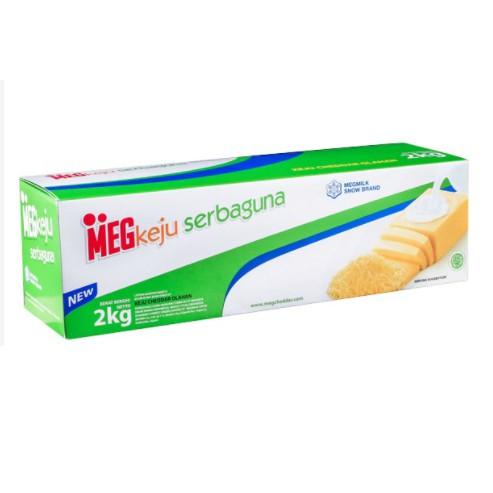 

Keju MEG 2KG CHEDDAR Serbaguna 2 KG Cheese ( Meg Hijau ) Kualitas Terbaik