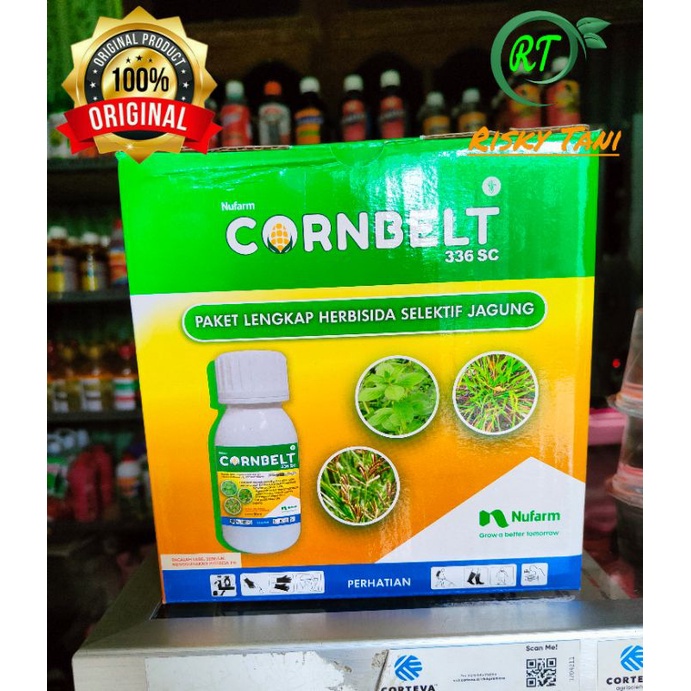 paket lengkap herbisida jagung CORNBELT 336sc ampuh untuk rumput membandel