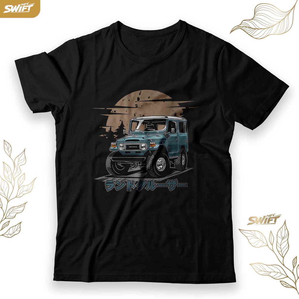 KAOS Toyota Land Cruiser FJ40 FJ 40 Offroad Adventu TSHIRT BAJU DISTRO