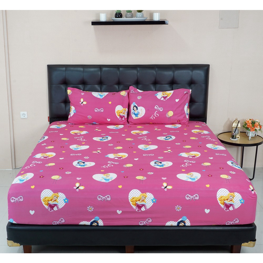 Idola Style Veronica Sprei 100 / 120 Micro Print Tinggi 30 cm MP-8156