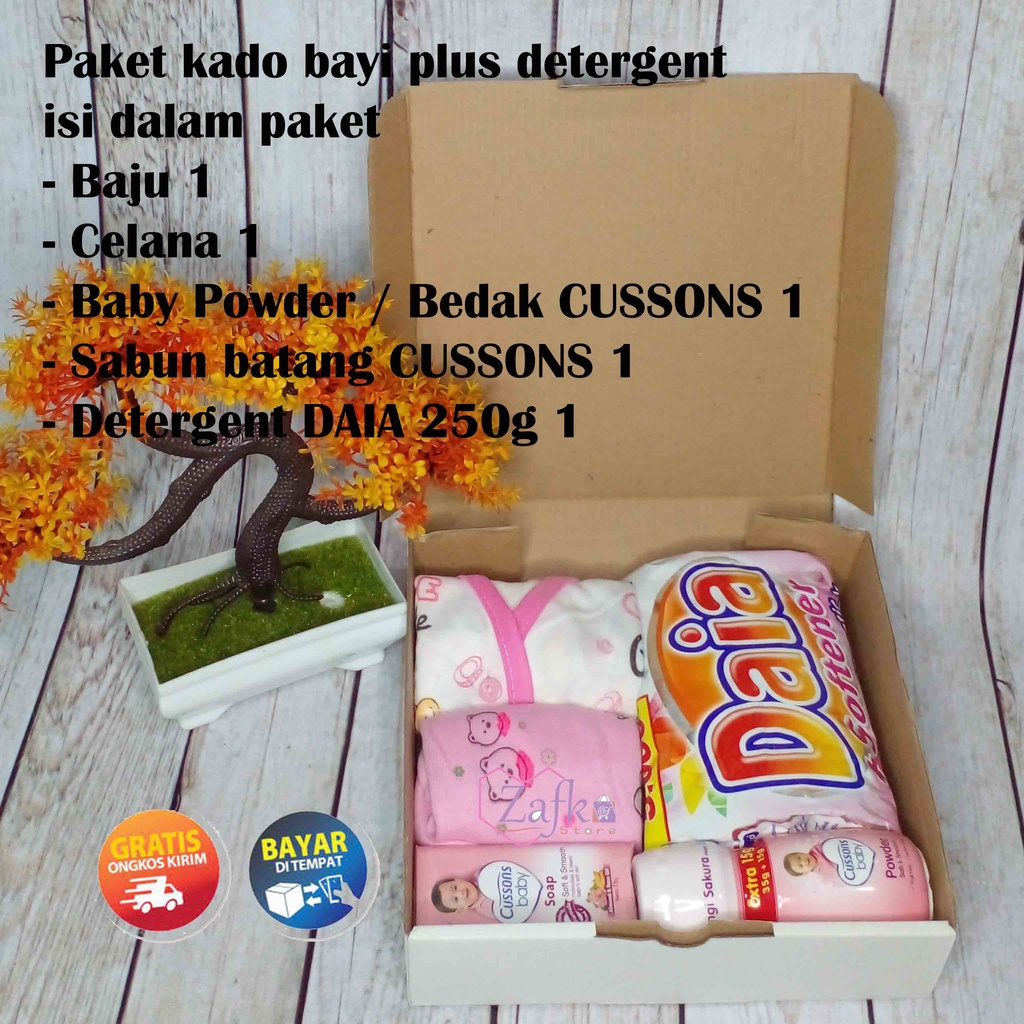 Paket kado bayi MURAH Parcel Bayi Hadiah Bayi babygift Kado bayi Baru lahir Zafka Store