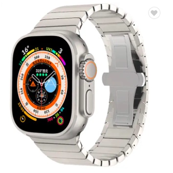 ✅ SUPER KEREN - Strap apple watch Ultra 8 7 6 5 4 3 2 1 stainless steel