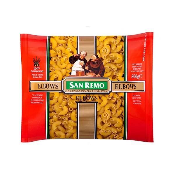 

SANREMO ELBOW 35 - PASTA