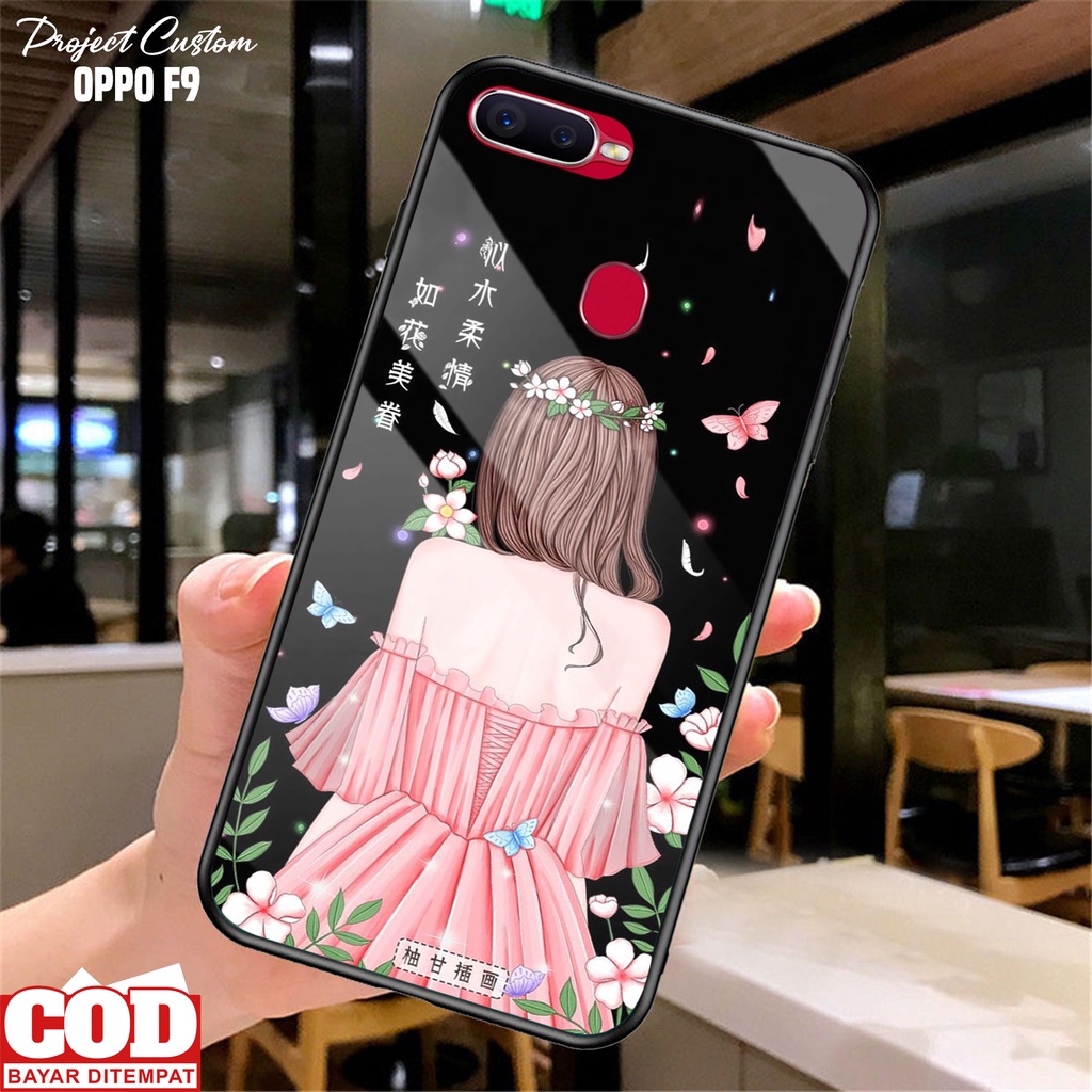 Case OPPO F9 - Casing OPPO F9 Terbaru [ GWN-05 ] Silikon Oppo F9 - Kesing Hp Oppo F9 - Softcase Hp -