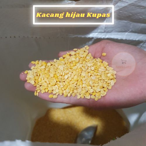 

kacang hijau kupas 1kg