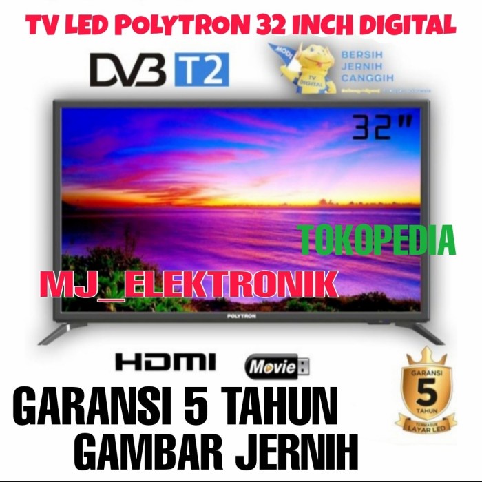 TV LED POLYTRON 32 INCH DIGITAL