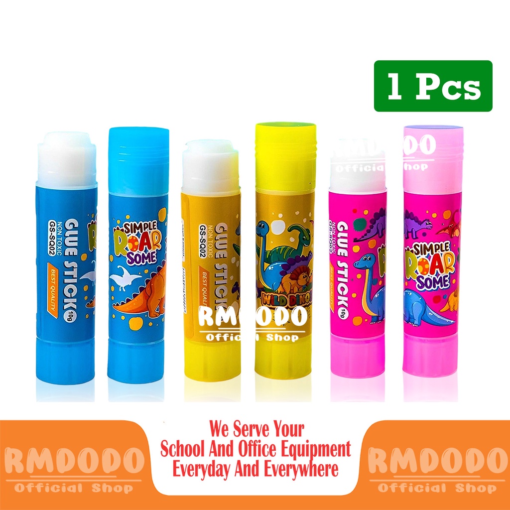 

Rmdodo - Lem Glue Stick Squeezy 10gr Non Toxic [1 Pcs] / Lem Stik Kertas Murah / Lem Batangan Bening Untuk Prakarya Anak Murah Berkualitas Bisa Cod