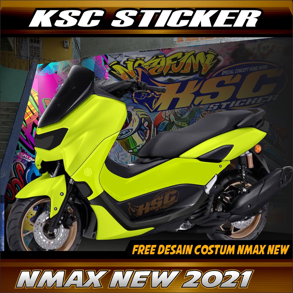 Decal Sticker Stiker Nmax 155 Polos FullBody Dekal stiker Nmax new 2020 2021 2022 2023