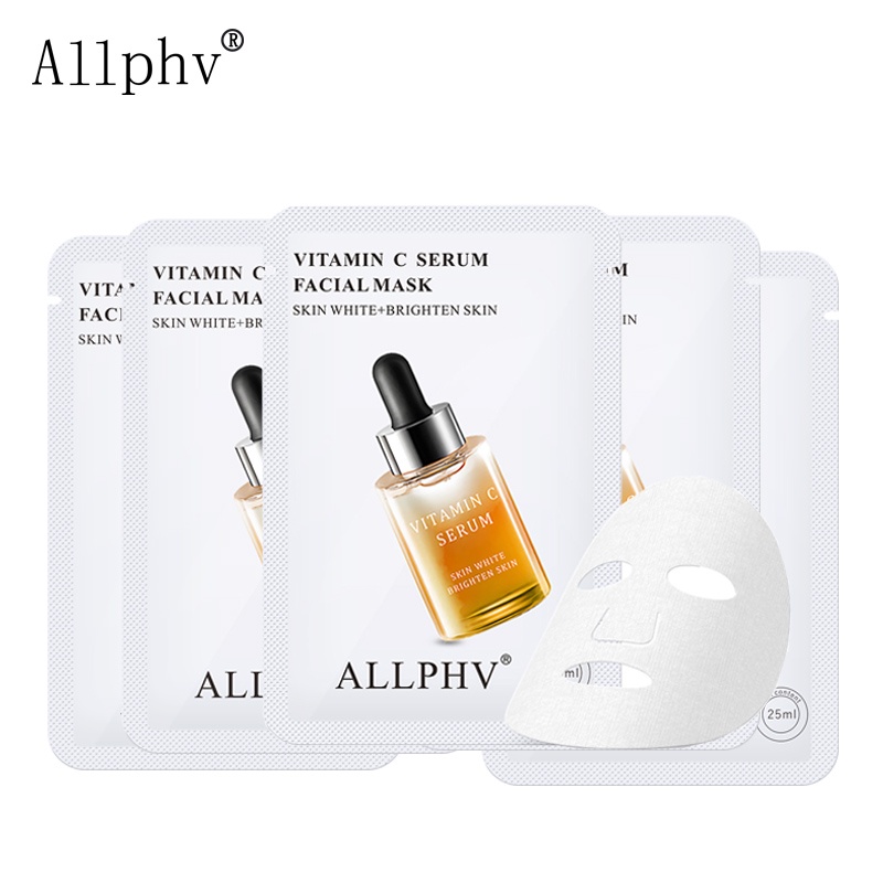 ALLPHV Step1 Penghilang Komedo Ampuh Pembersih Komedo Hidung VC Sheet Mask Mengecilkan Poripori Pemutih Wajah