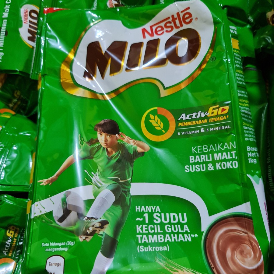 

Milo Malaysia 1 kg Original 100%