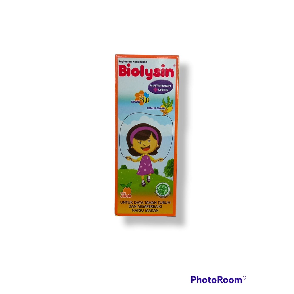 BIOLYSIN SIRUP suplemen nafsu makan anak