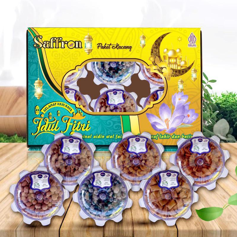 

Paket Lebaran Kacang Safron isi 6 Toples Best Seller