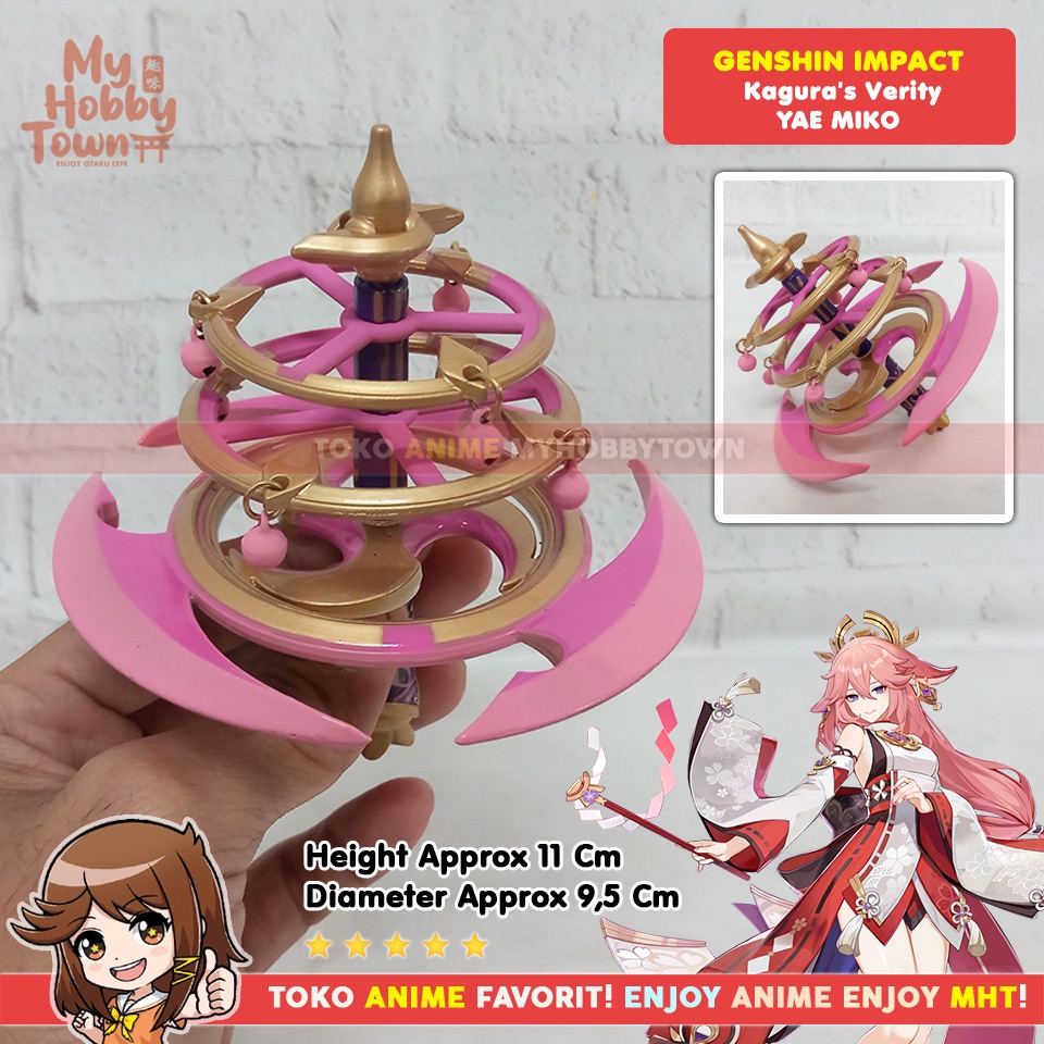 Genshin Impact Yae Miko Cosplay Property Kagura's Verity