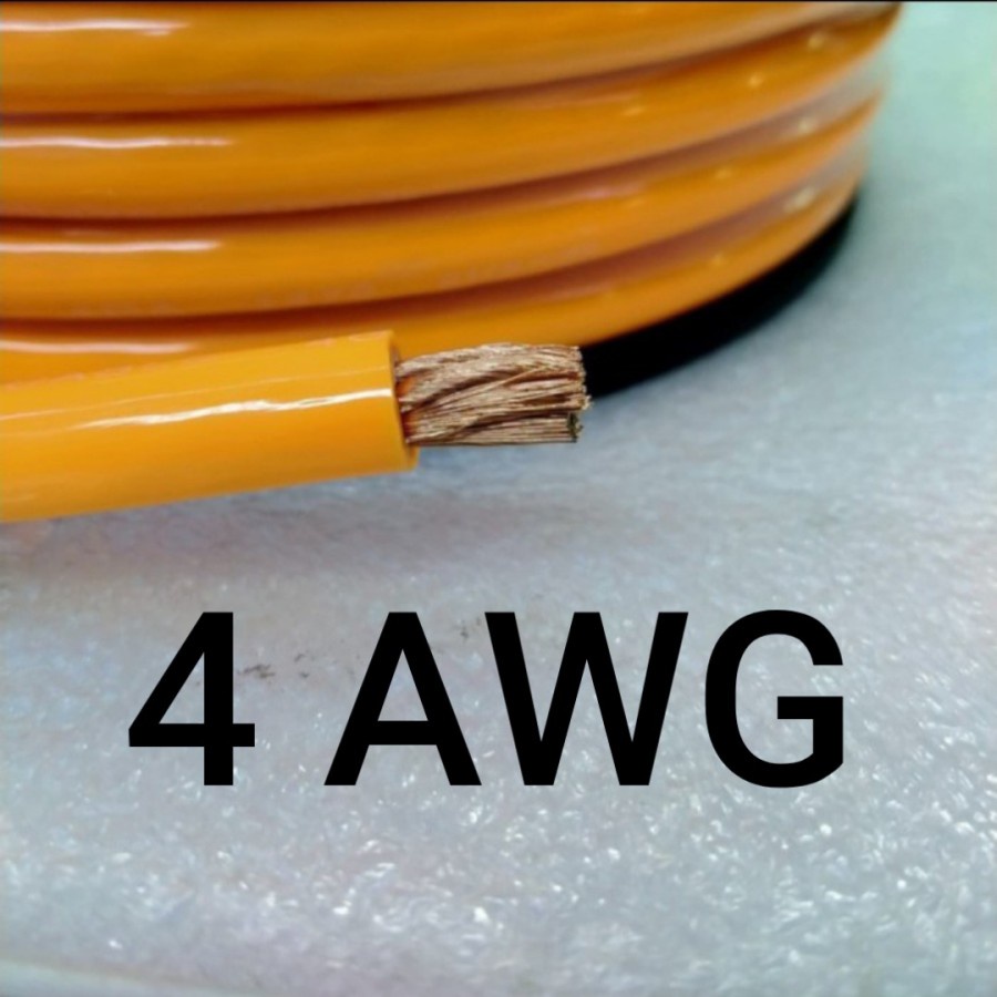 Kabel 4 AWG Momentum -Kabel 4 AWG 1 Meter Orange Permeter