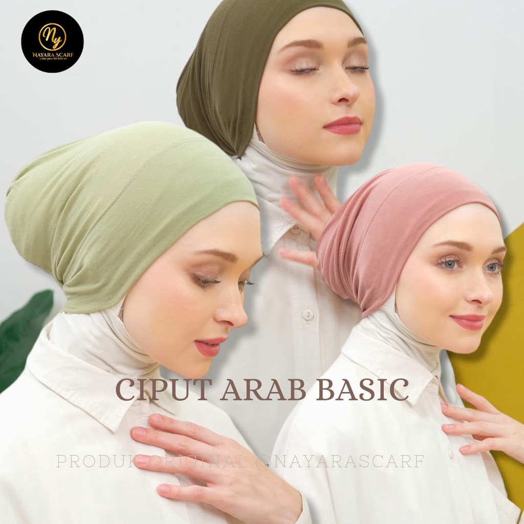 Ciput Arab Basic Kaos / Inner basic / Daleman Hijab