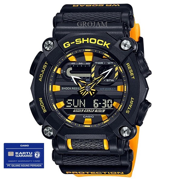 CASIO G-SHOCK GA-900A-1A9 GA 900A 1A9 ORIGINAL GARANSI RESMI