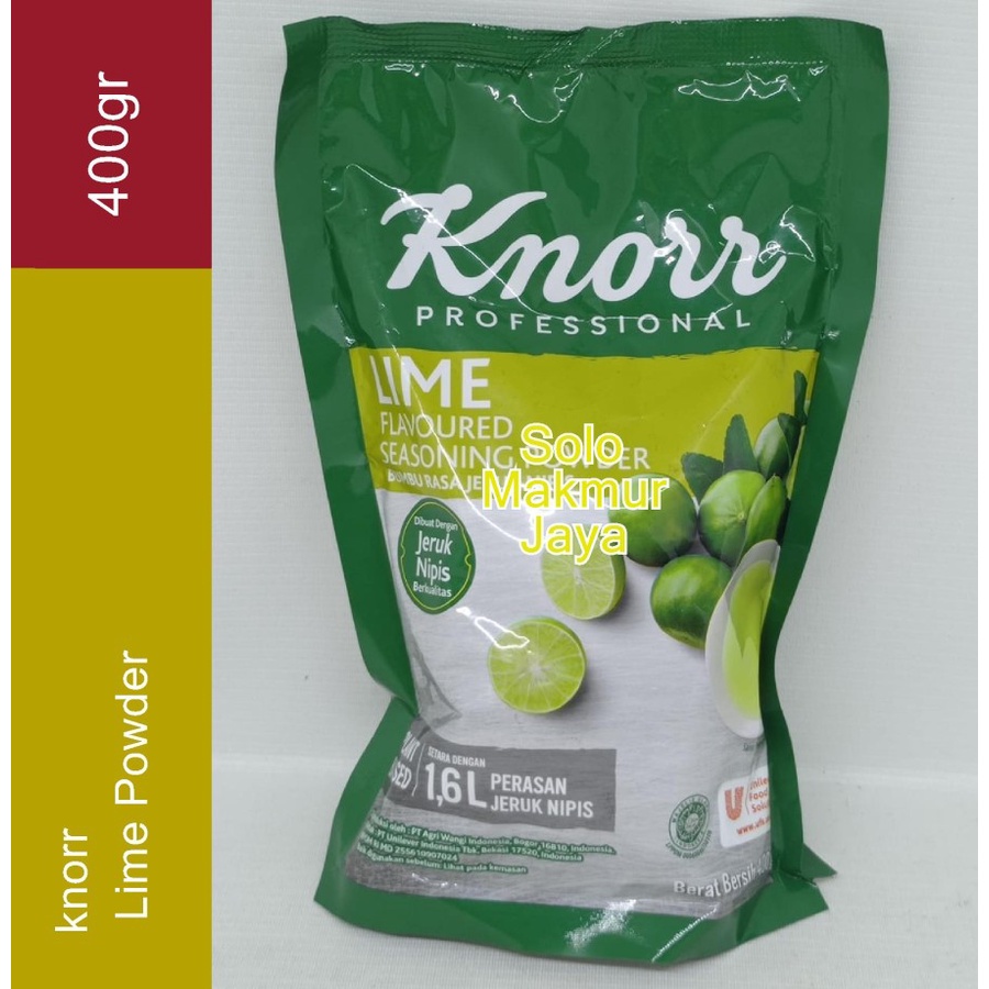 

Knorr Lime Powder 400gr Knor Lime Powder Bumbu Bubuk Jeruk Nipis 400 g