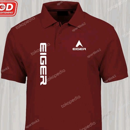 Atasan Pria Eiger/ Kaos Polo Eiger/ Baju Kerah Eiger Distro Pria