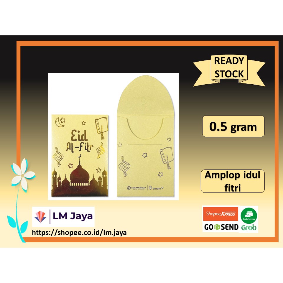 Antam Gift Series Eid Mubarok Antam Gift Series Idul Fitri Hadiah Lebaran Hadiah Idul Fitri