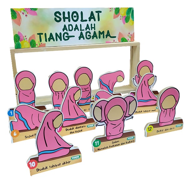 Maket Sholat Perempuan