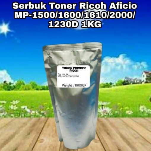 Serbuk Toner Ricoh MP2000 MP1500 MP1600 MP1610 MP1230D MP2000LE 1kg