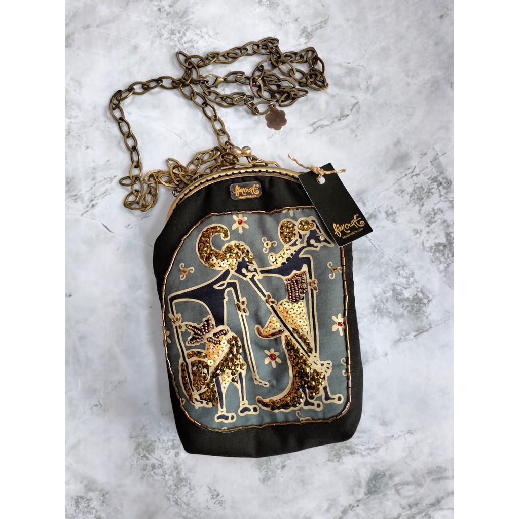 Tas / Dompet Behel Handmade (bahan katun)