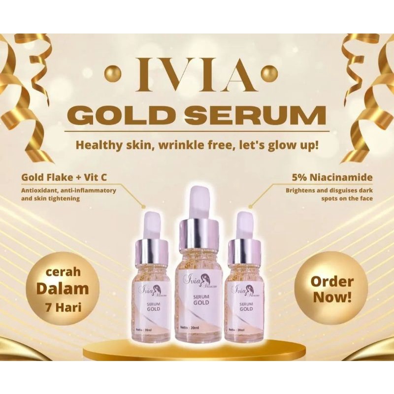 SERUM GOLD IVIA Skincare