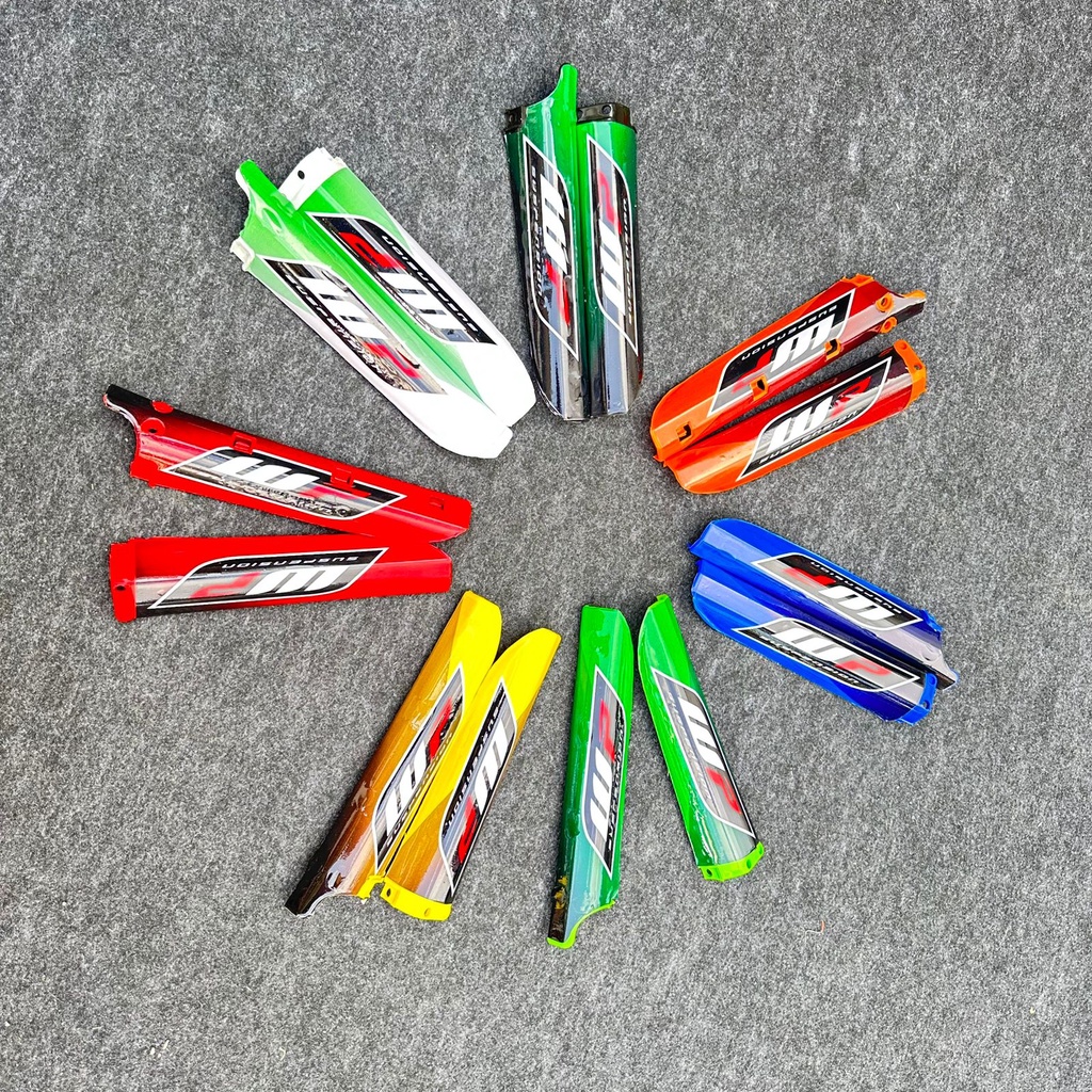 Tutup Shock Depan KLX 150 Dan Striping WP