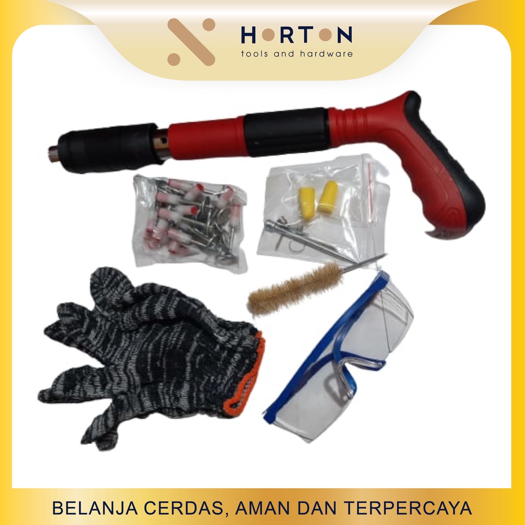 Alat Tembak Paku Beton /Fastening Ramset Gun Mini / Pistol Paku Ramset