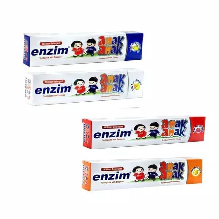 *FRAULEINCO* Enzim Toothpaste Pasta Gigi ODOL Anak 50ml (63gr) / 42gr // pasta gigi anak