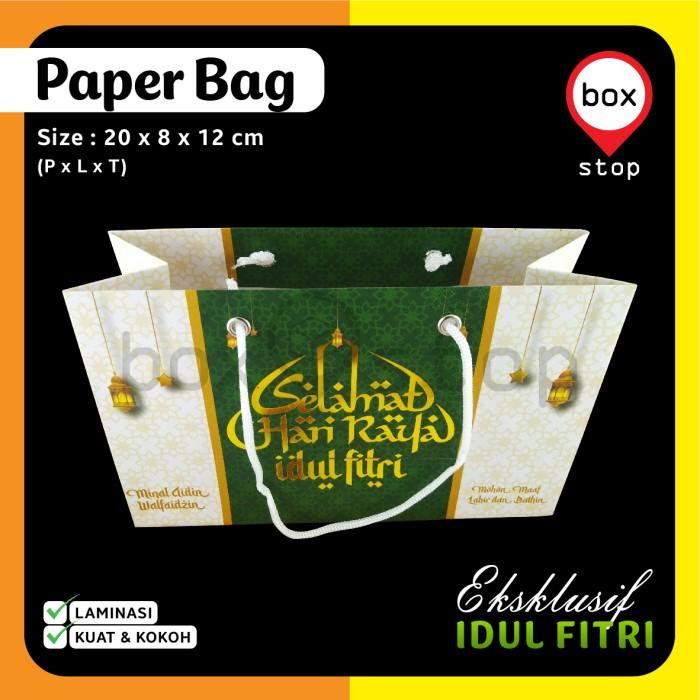 

Paper Bag Idul Fitri - Paper Bag Lebaran | 20 X 7.5 X 12 Cm - Pl-3 059