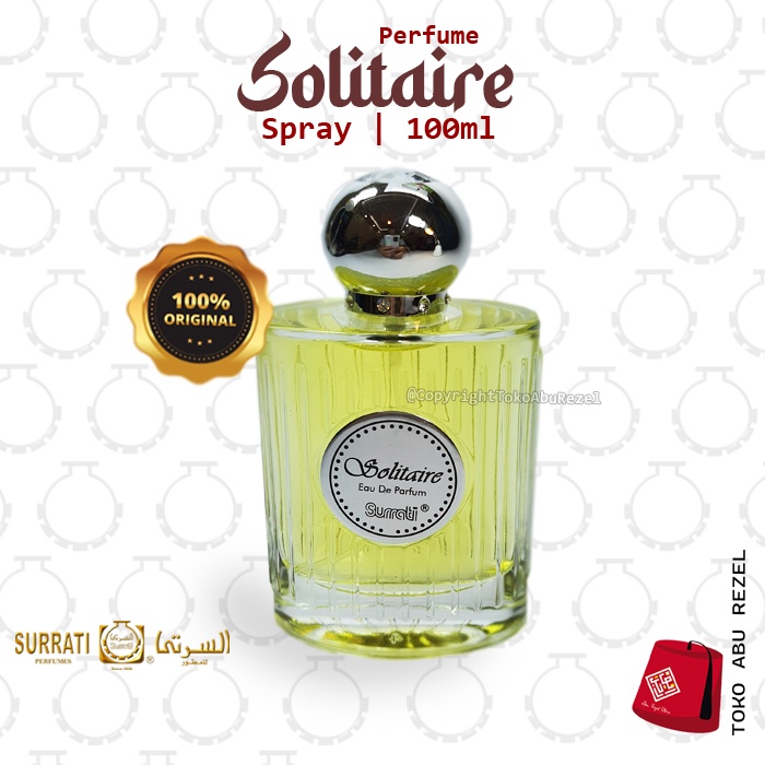 Parfum SOLITAIRE SPRAY 100 ml | Parfum Surrati | Spray 100 ml |  Surrati Perfumes| Original Product | Surrati Factory Holly Makkah KSA