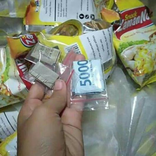 

♡ Snack zaman now berhadiah emas dan uang tunai / ciki termurah / snack berhadiah / snack viral / new terbaru ➬