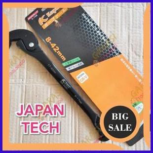 kunci inggris serbaguna Kapusi kunci snap and grip 8-42 mm kunci universal ring pas set 1M4R23 last