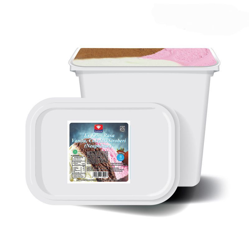 

Ice Cream Neapolitan Diamond 8L