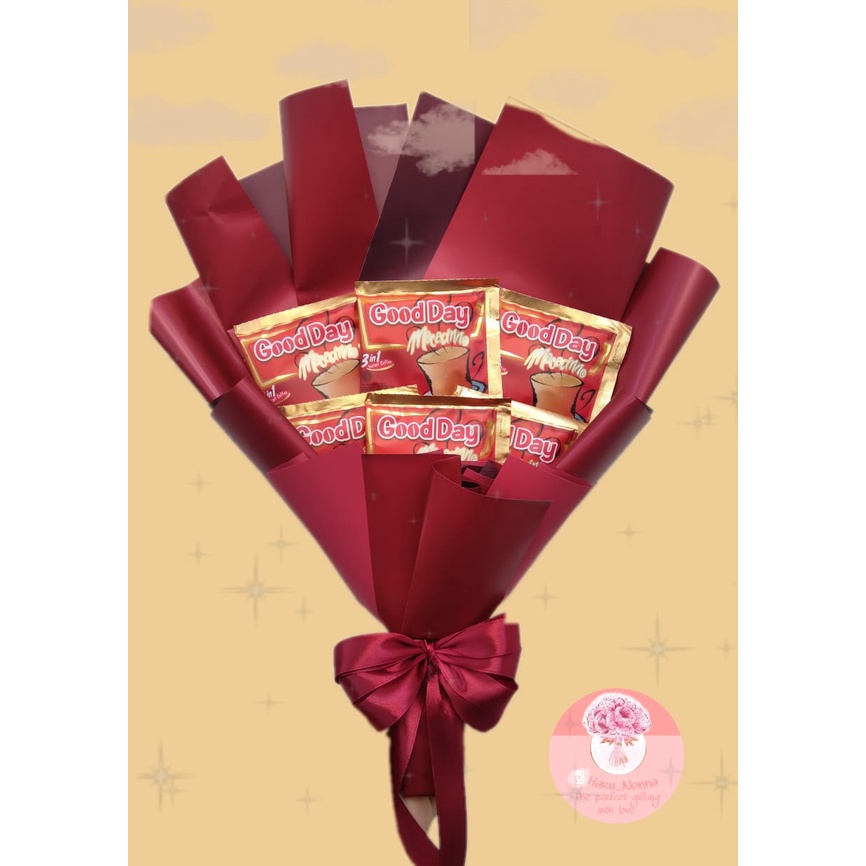 Buket Wisuda/ Buket Ulang tahun/ Buket Coffe/ Buket kopi/ Buket Goodday/ Buket kopi ABC/Buket kopi K