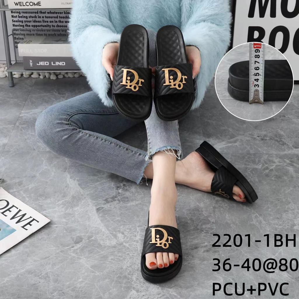 SANDAL WANITA IMPORT KOKOP BAHAN KARET DOIR 2201
