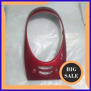 Cover tameng panel lampu depan Scoopy fi 2013 2014 2015 2016 merah maroon 1M4R23 sparepart