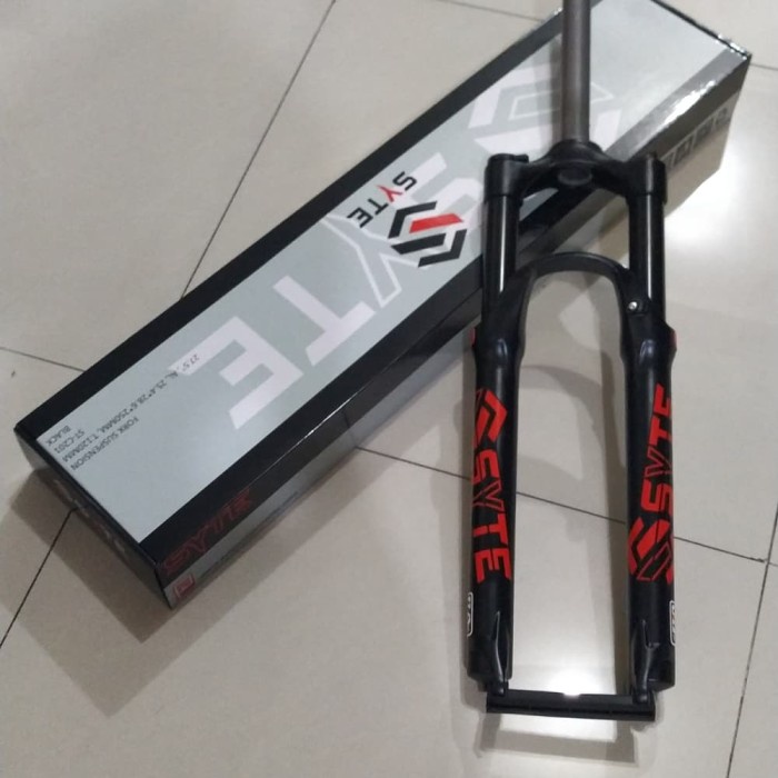Terlaris Garpu Sepeda Mtb 27.5 Fork Syte With Lock Preload Travel 120 Alloy