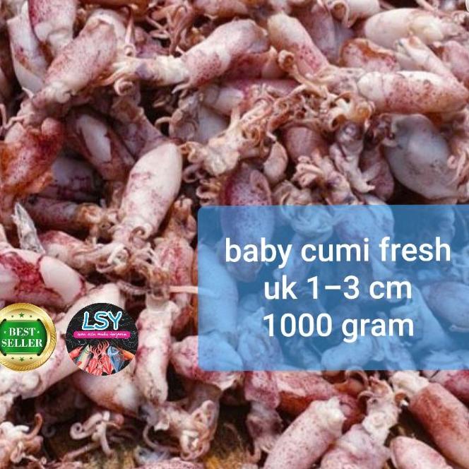 

➲ ikan asin baby cumi / cumi asin / cumi rebus 78 berat 1kg ➩
