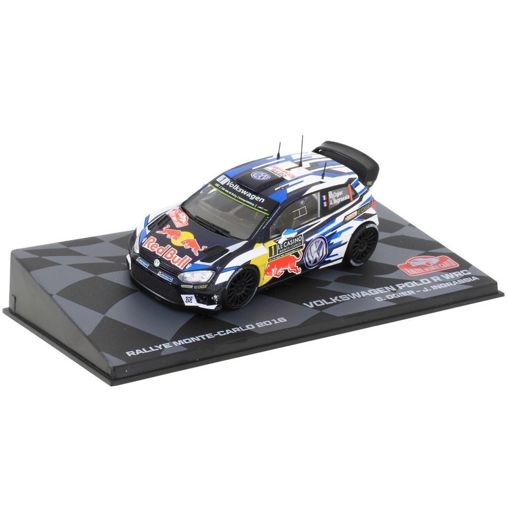 Diecast Altaya 1/43 - VW Polo R WRC #1, Rally Monte Carlo 2016