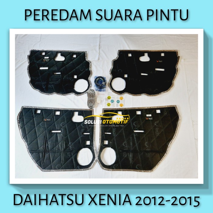 DAIHATSU XENIA 2012-2015 Peredam Suara Pintu Aksesoris Mobil VTECH