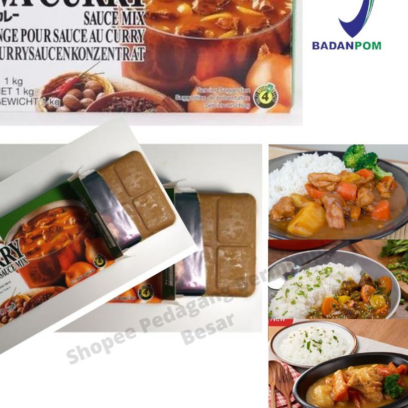 

✹ HOUSE JAVA CURRY 1KG | SAUS KARI | KARI BLOK JEPANG ►