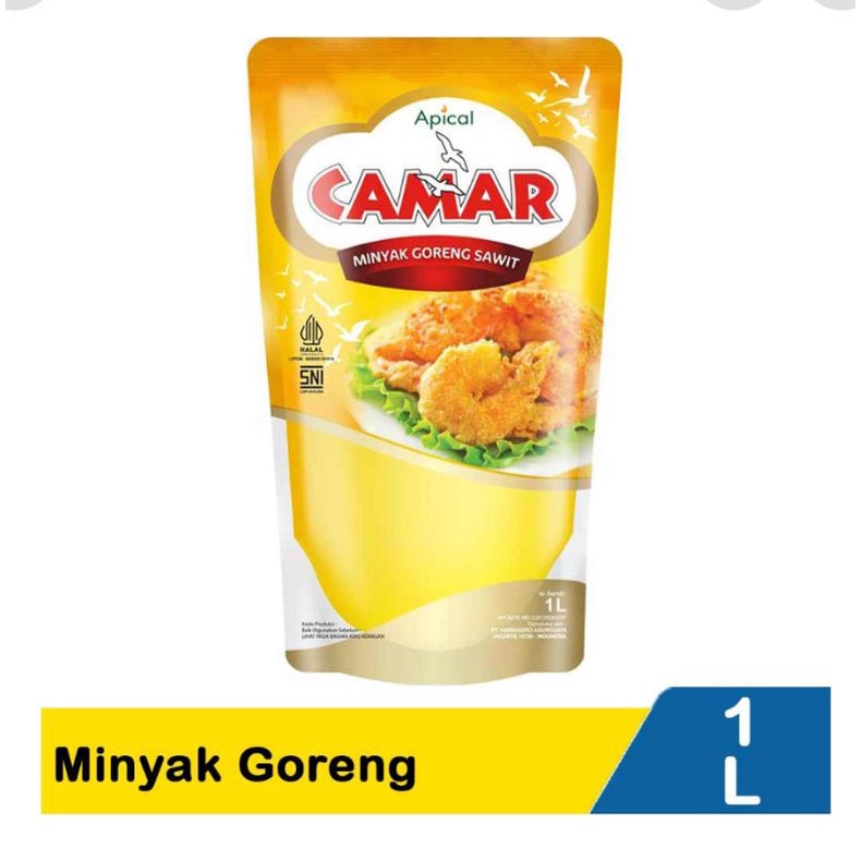 

camar minyak goreng 1 ltr