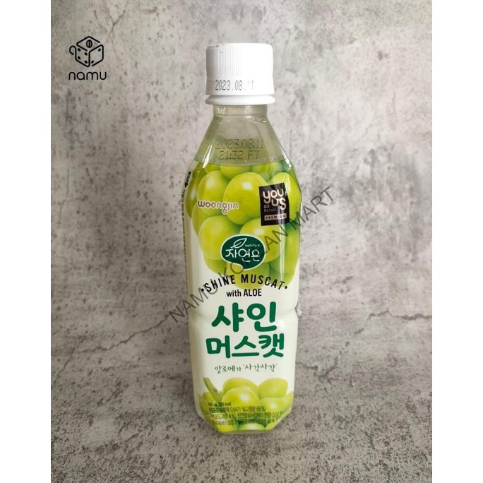 

populer] You Us Shine Muscat 500ml / Minuman Rasa Buah Anggur dengan Aloe