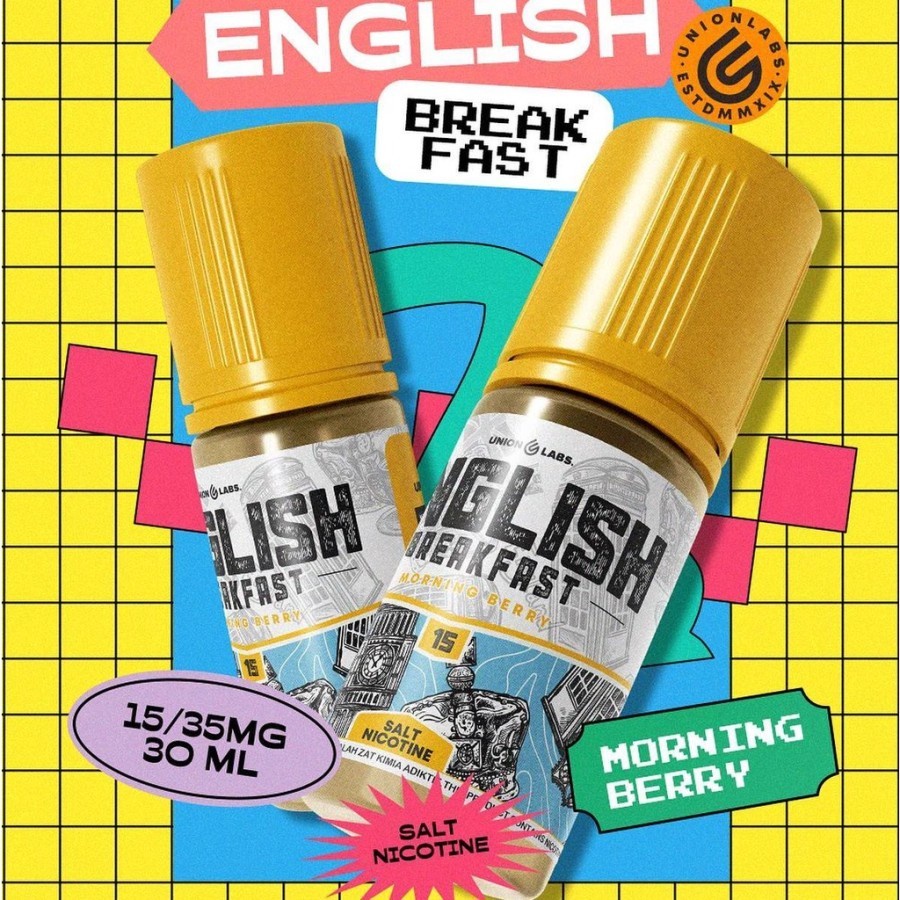 ENGLISH BREAKFAST 30ML SALT NIC SERIES - AUTHENTIC